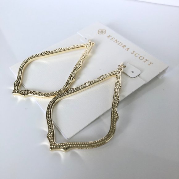 Sophee Drop Earrings In Gold - Picture 3 of 10